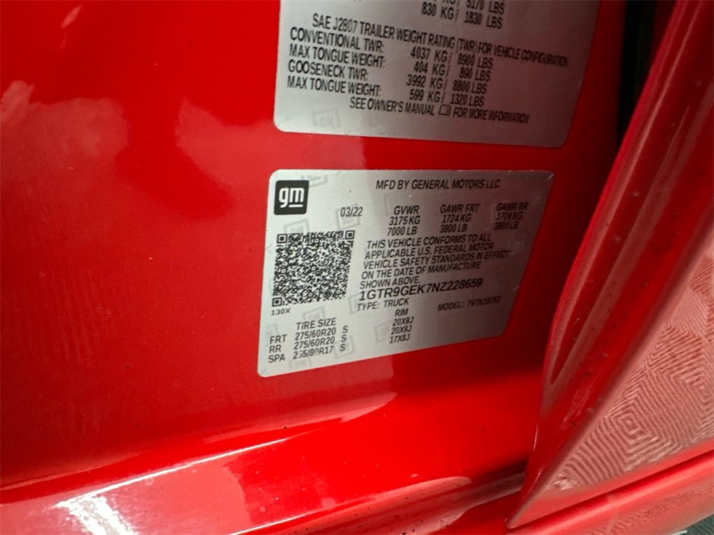 Used 2022 GMC Sierra 1500 Elevation image 32