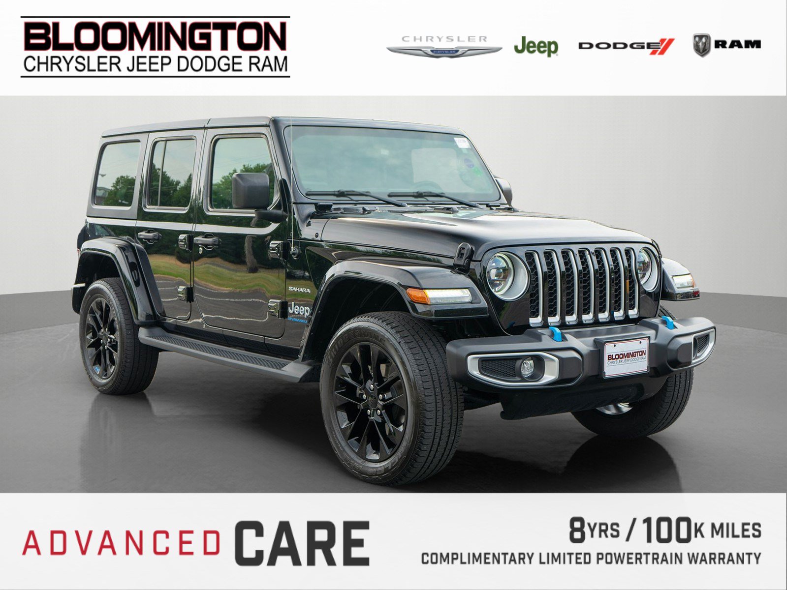 Used 2023 Jeep Wrangler Unlimited Sahara w/ Cold Weather Group AWD/4WD image 1
