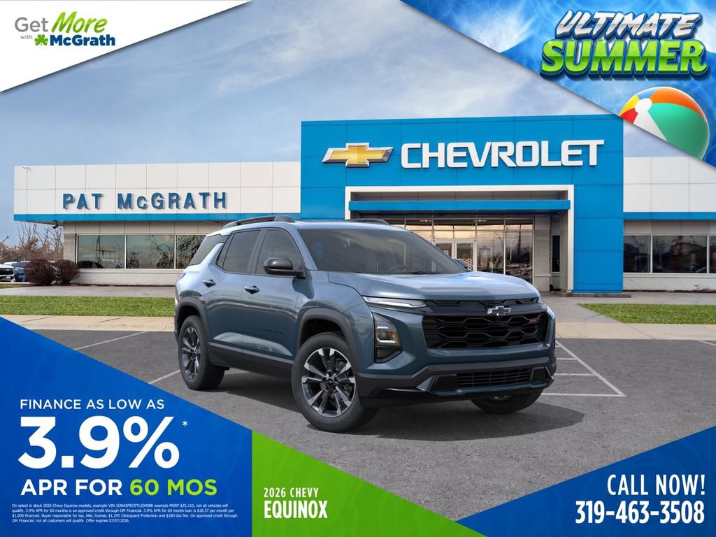 New 2026 Chevrolet Equinox RS w/ Convenience Package III