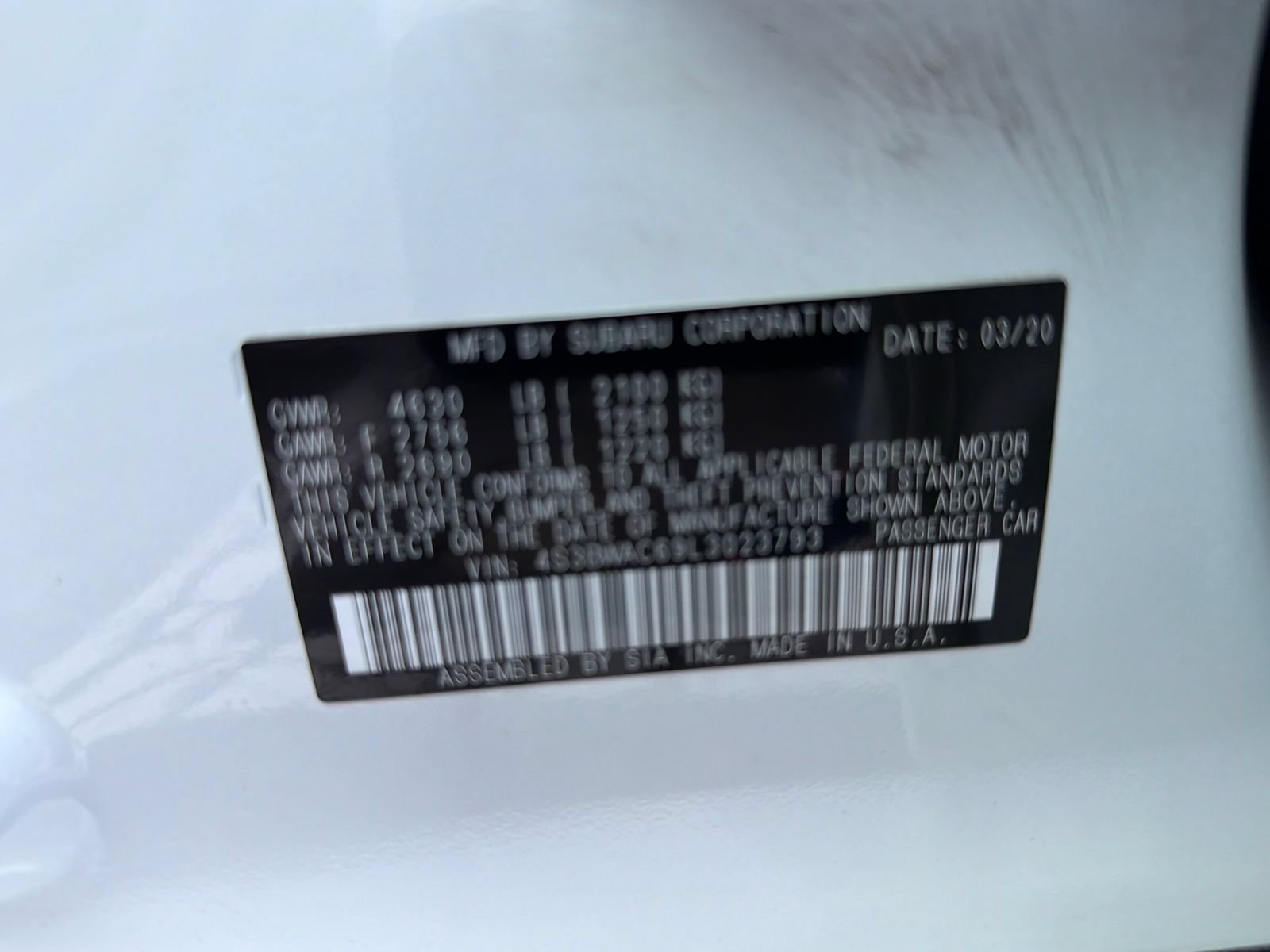 Used 2020 Subaru Legacy Premium AWD/4WD image 32