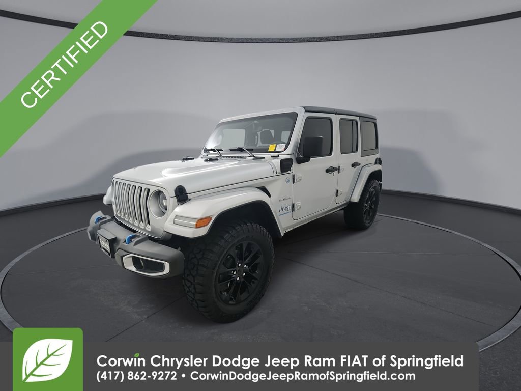 Used 2023 Jeep Wrangler Sahara 4xe image 4