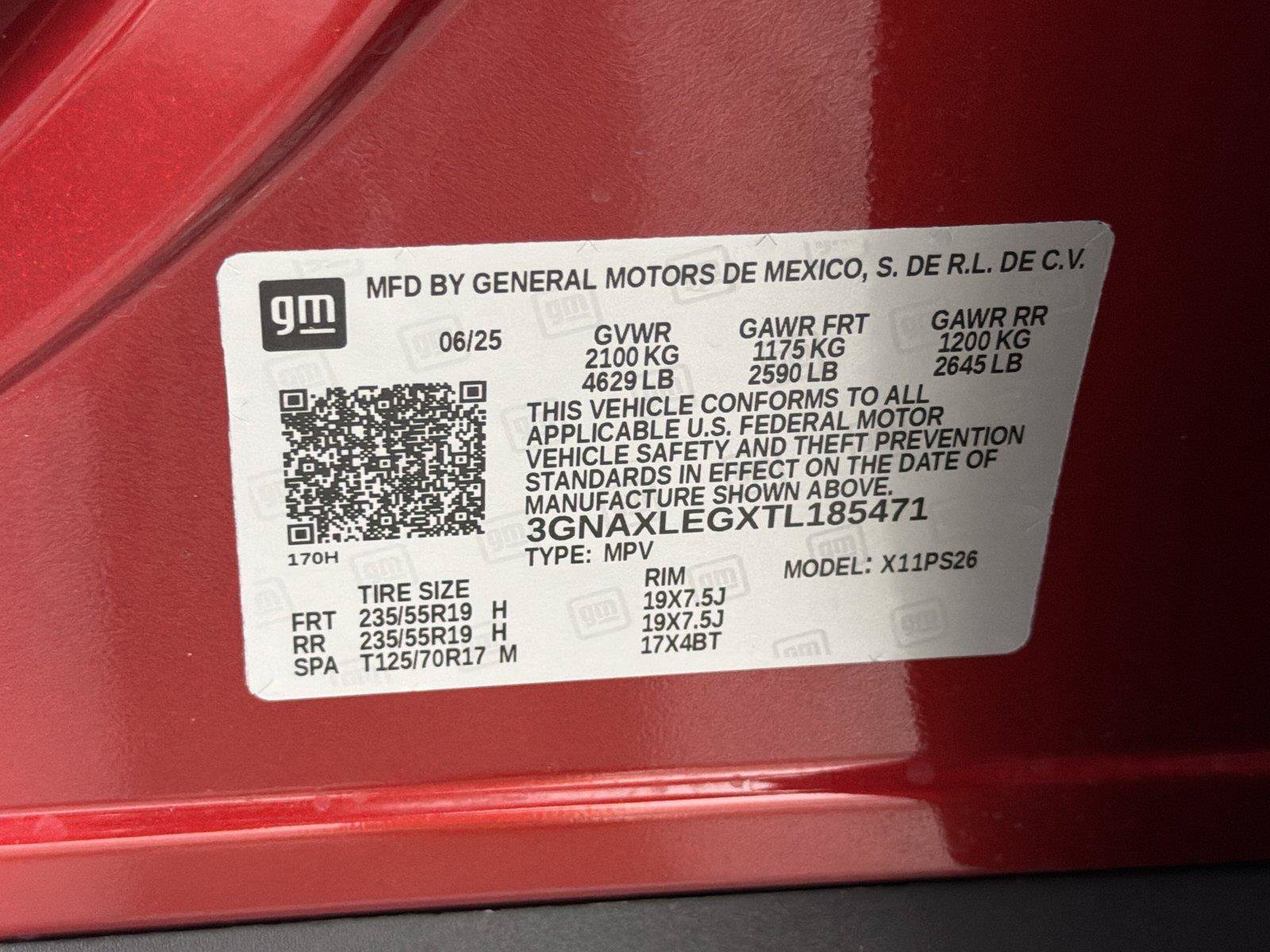 Certified 2026 Chevrolet Equinox RS FWD image 35