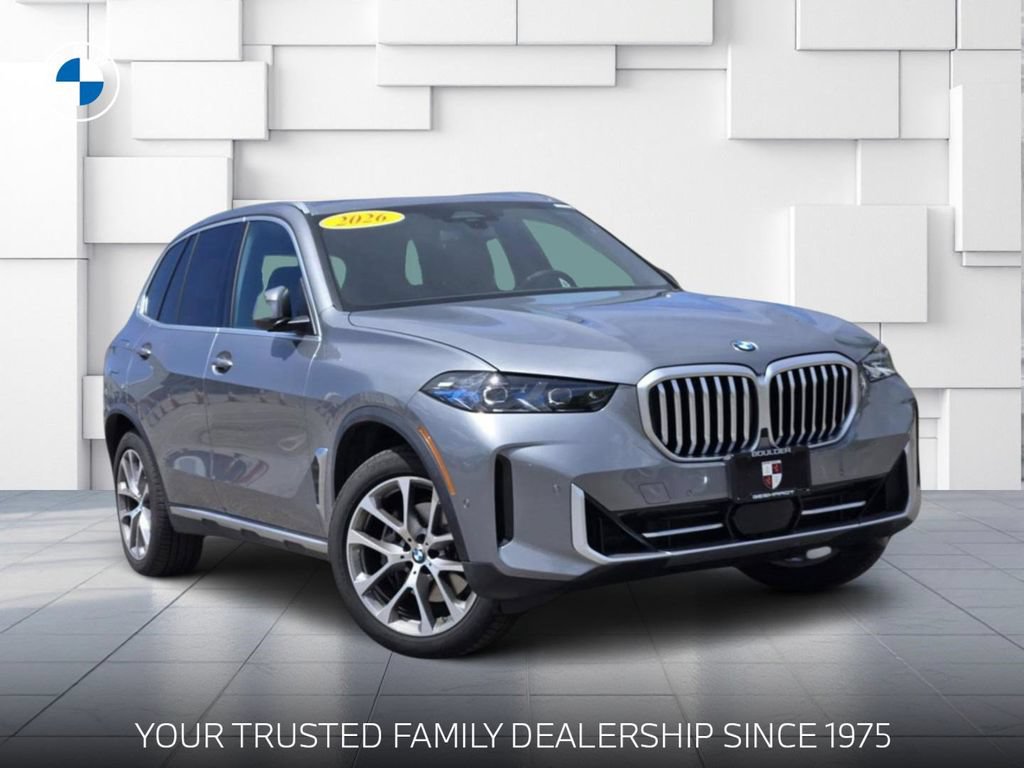 Certified 2026 BMW X5 xDrive40i w/ Climate Comfort Package
