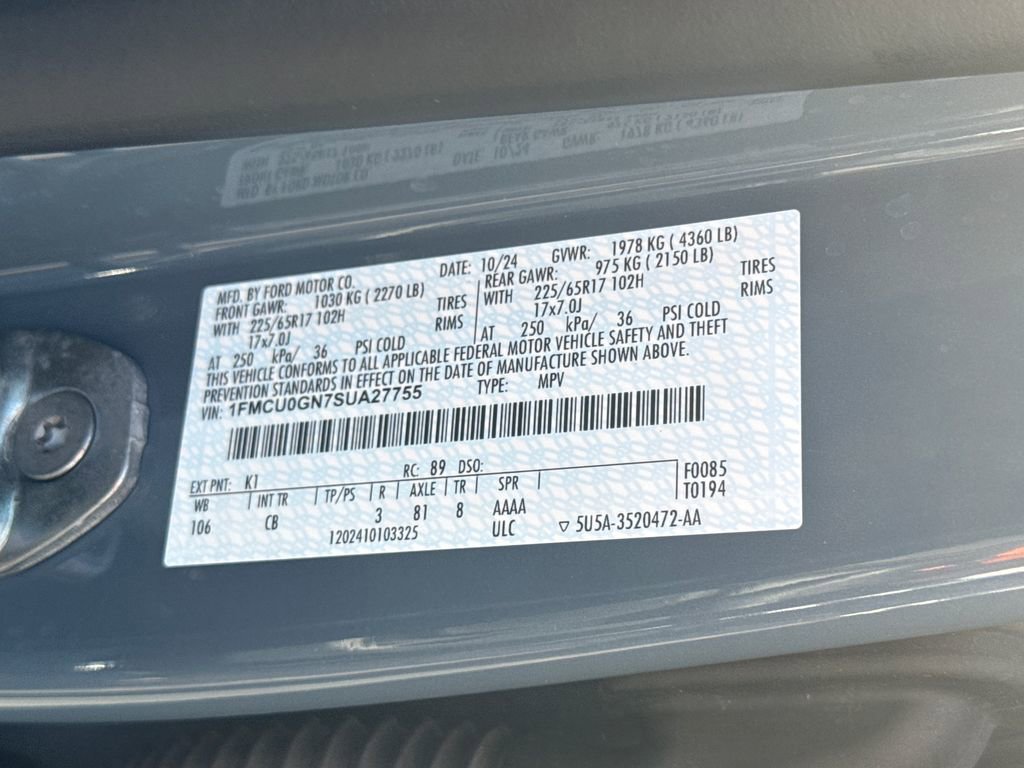 Used 2025 Ford Escape Active FWD image 26