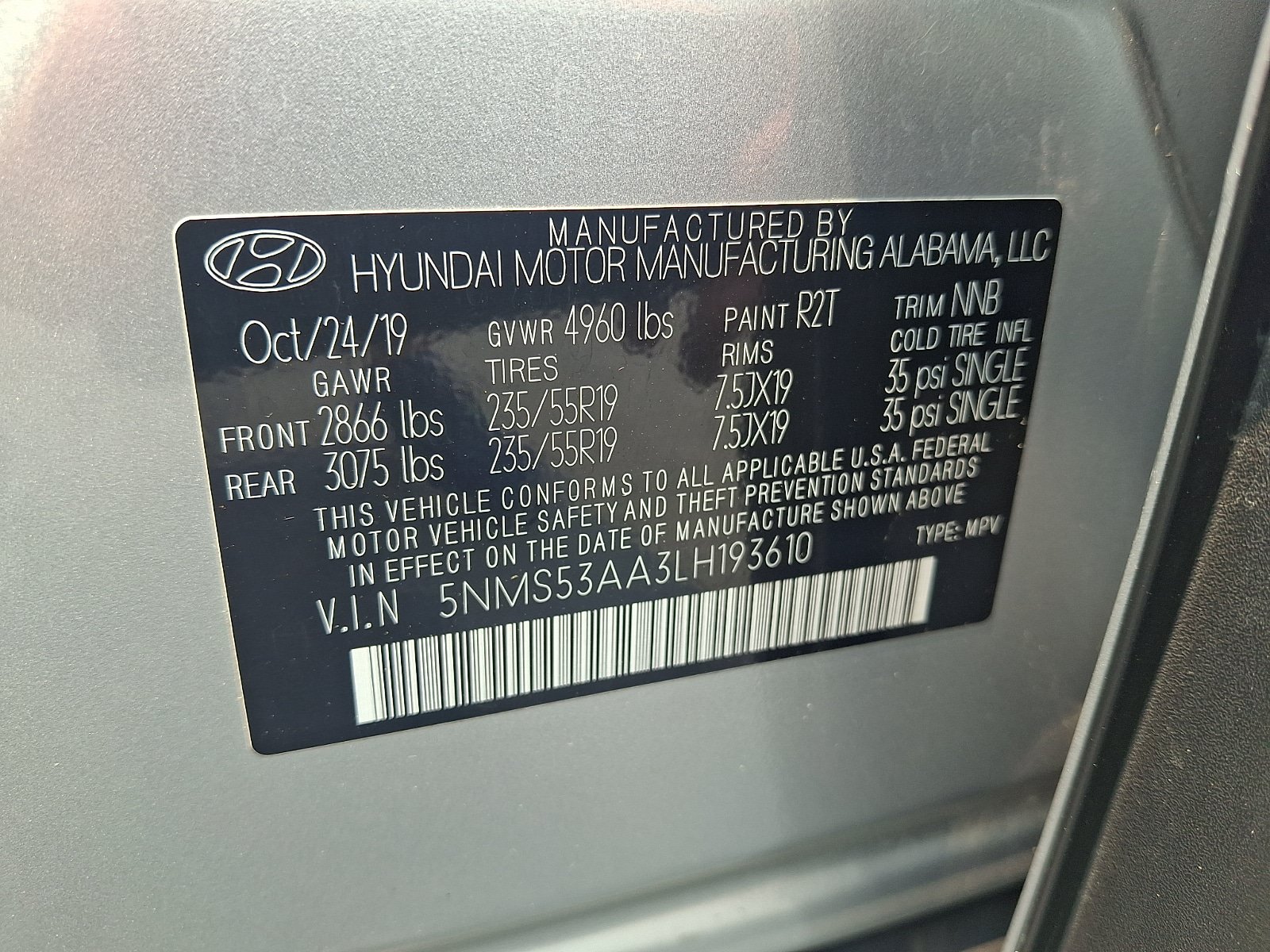 Used 2020 Hyundai Santa Fe Limited FWD image 28