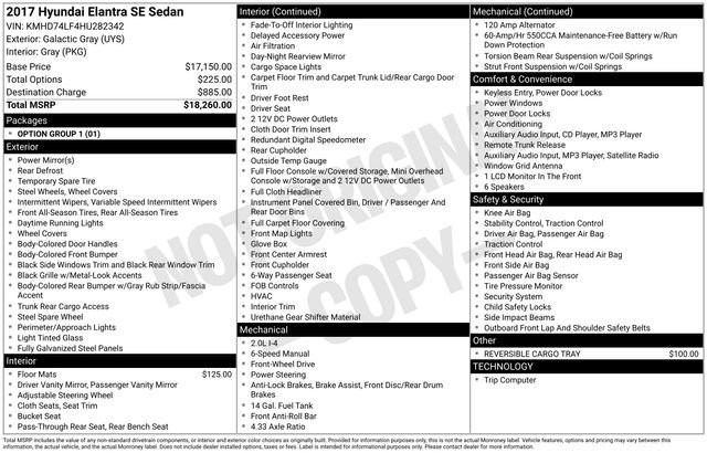 Used 2017 Hyundai Elantra SE image 10