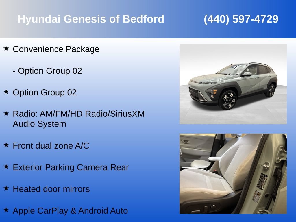 Used 2024 Hyundai Kona SEL w/ Convenience Package AWD/4WD image 7