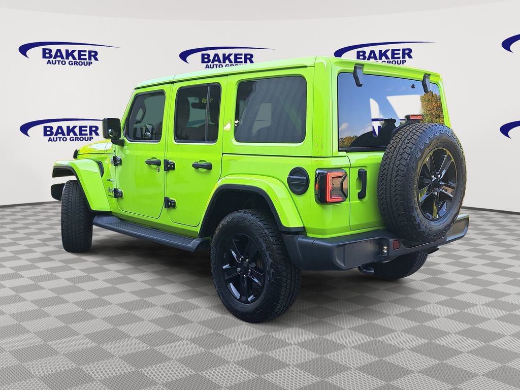 Used 2021 Jeep Wrangler Unlimited Sahara w/ Uconnect 4C Nav & Sound Group image 5
