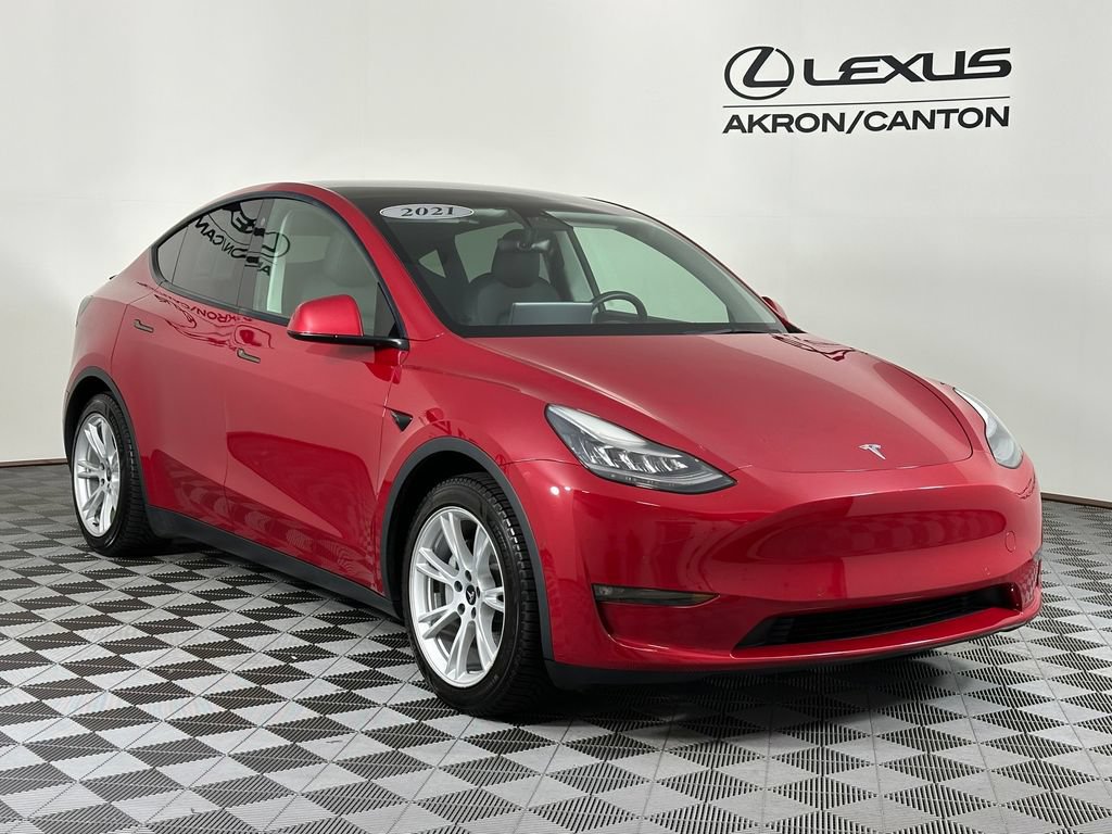 Used 2021 Tesla Model Y Long Range AWD/4WD image 2