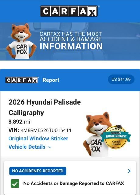 Used 2026 Hyundai Palisade Calligraphy AWD/4WD image 5