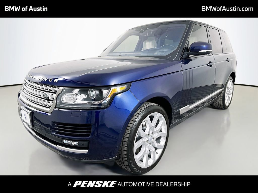 Used 2017 Land Rover Range Rover HSE