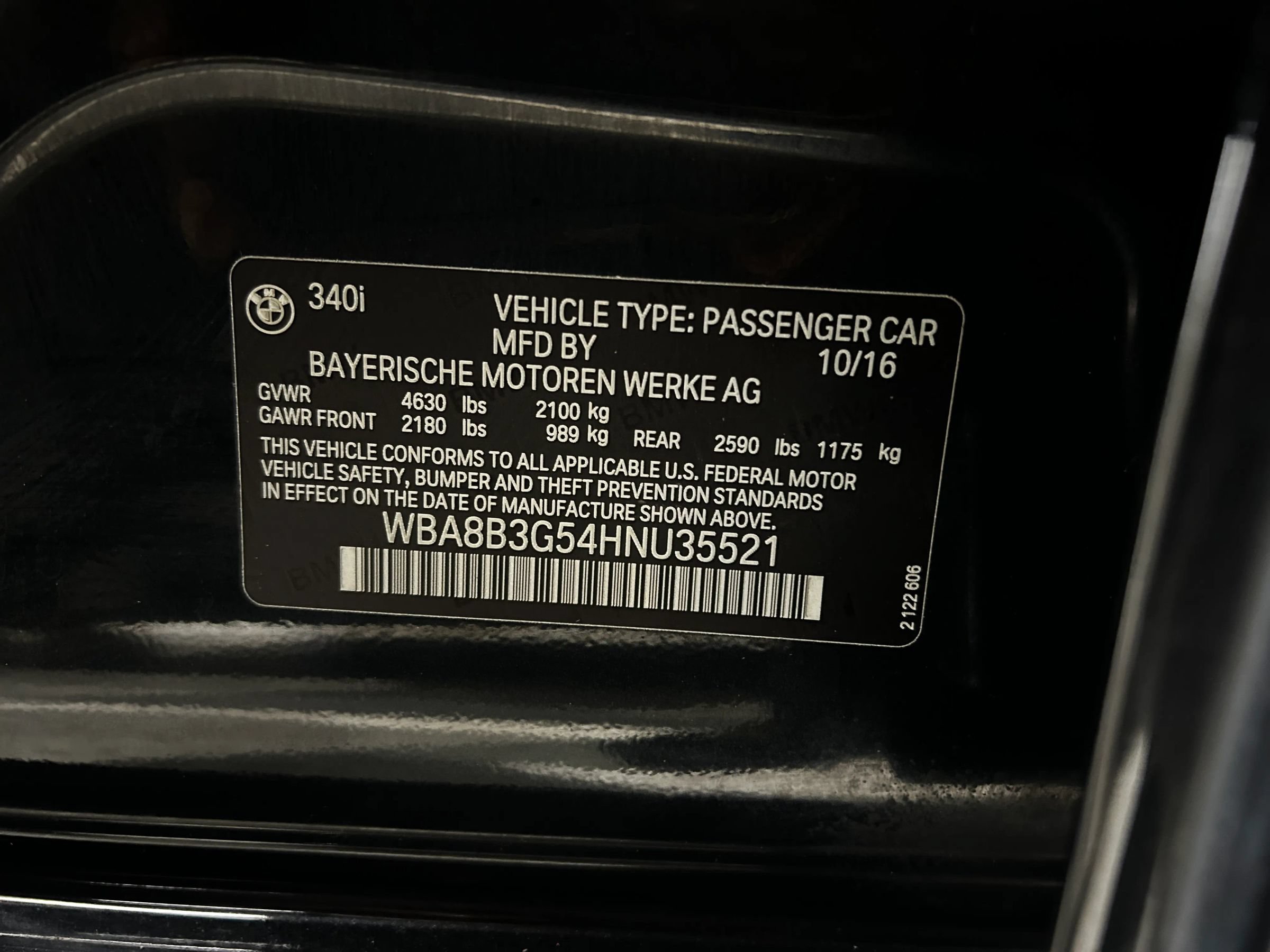 Used 2017 BMW 340i Sedan RWD image 71