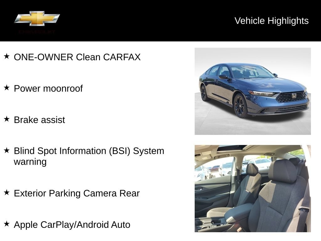 Used 2025 Honda Accord SE image 16