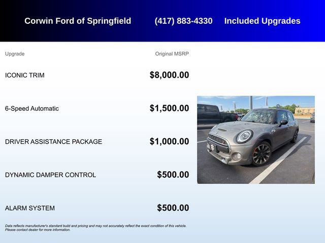 Used 2019 MINI Cooper S w/ Driver Assistance Package FWD image 5