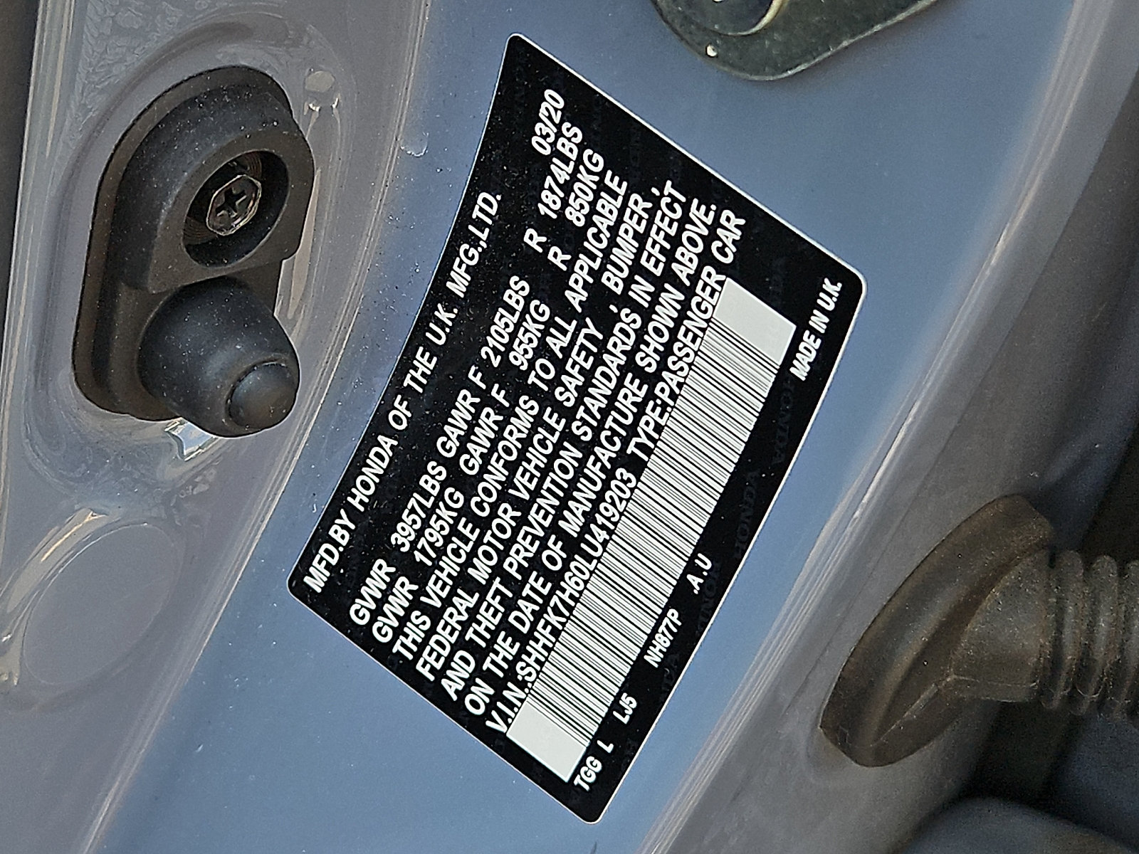 Used 2020 Honda Civic EX image 27