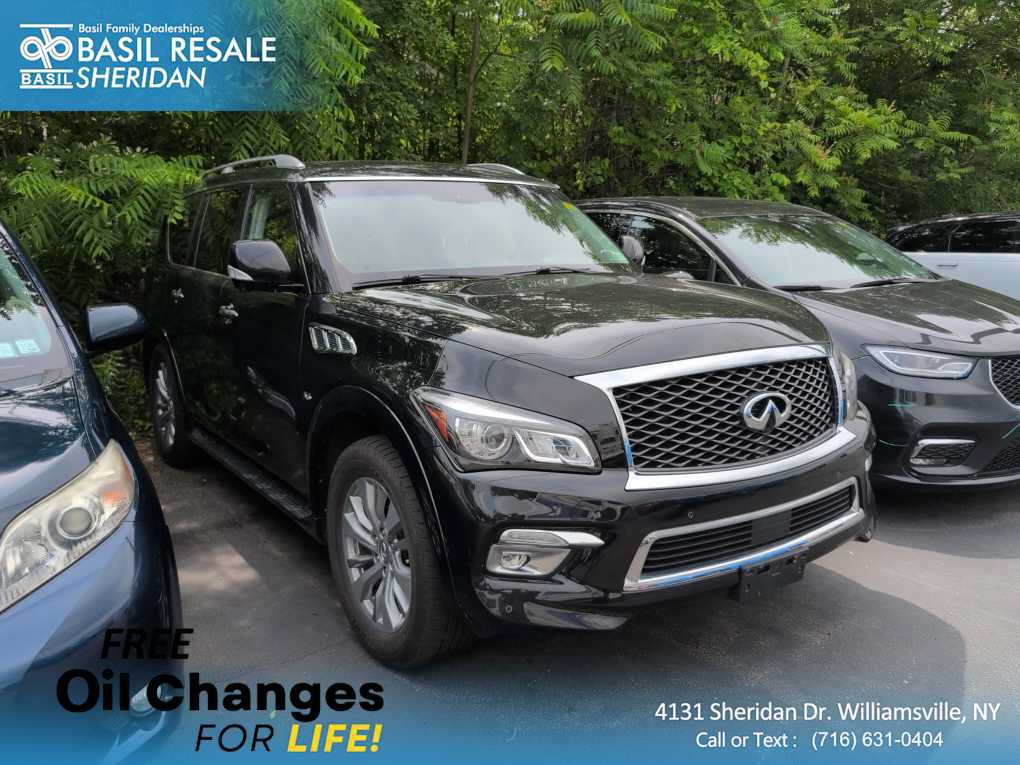 Used 2017 INFINITI QX80 4WD