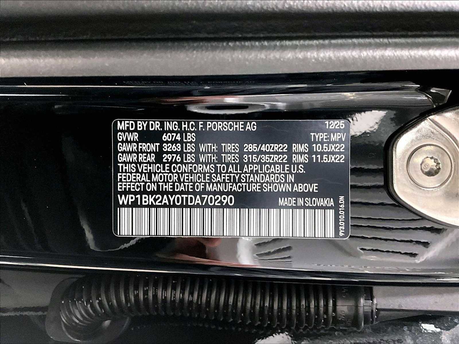 New 2026 Porsche Cayenne Turbo GT image 23