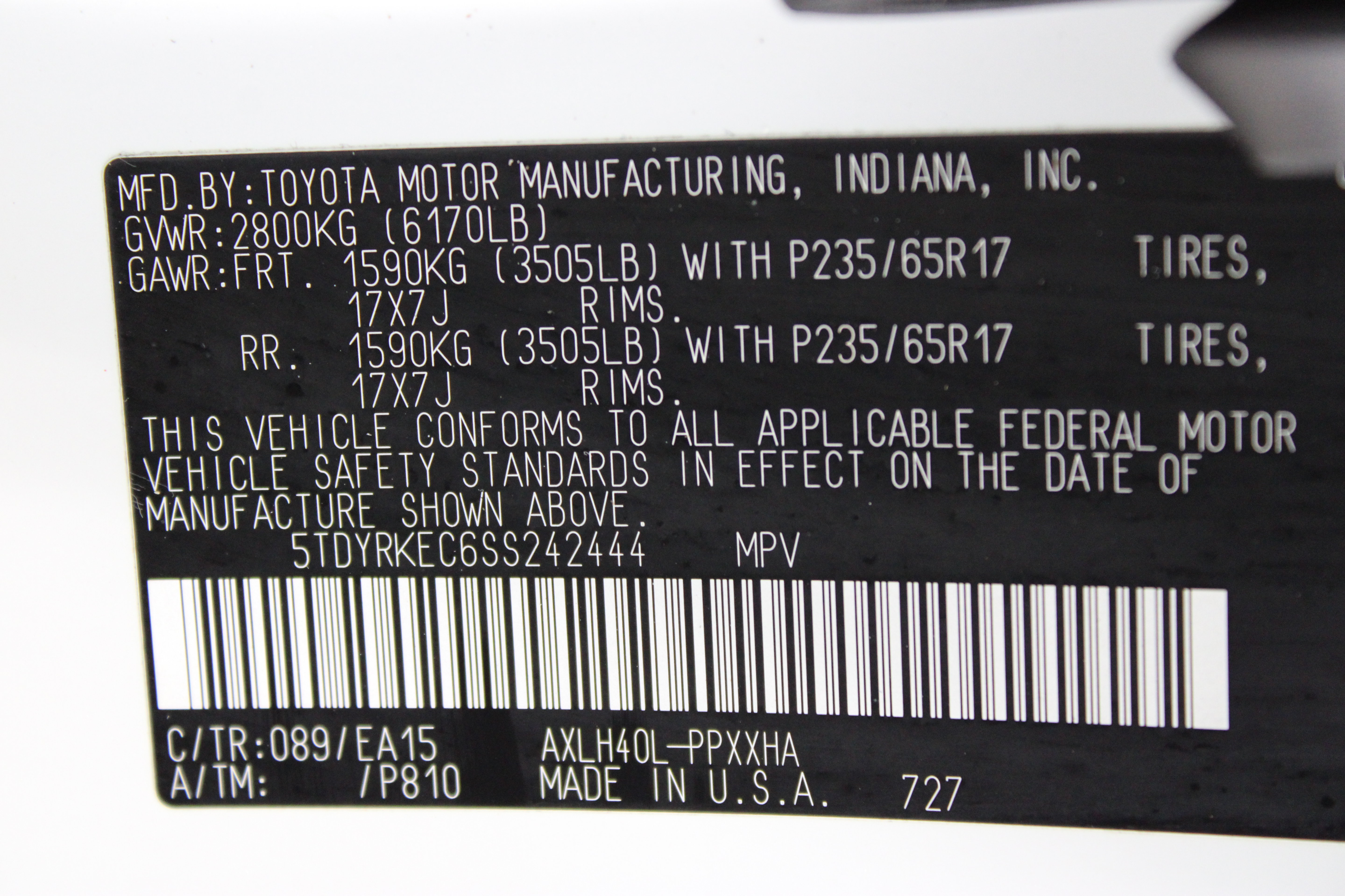 Used 2025 Toyota Sienna XLE FWD image 43