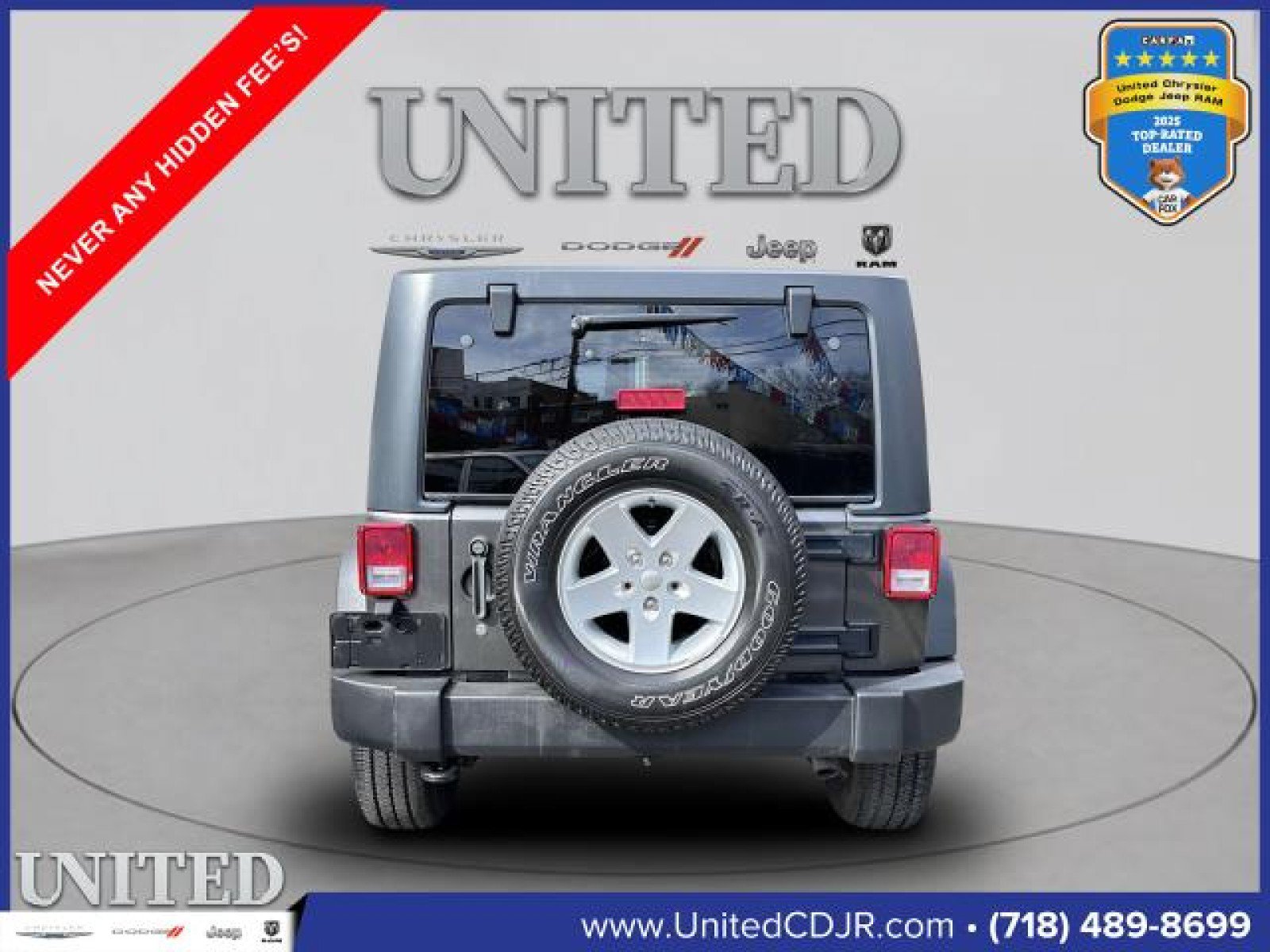 Used 2018 Jeep Wrangler Unlimited Sport S AWD/4WD image 4