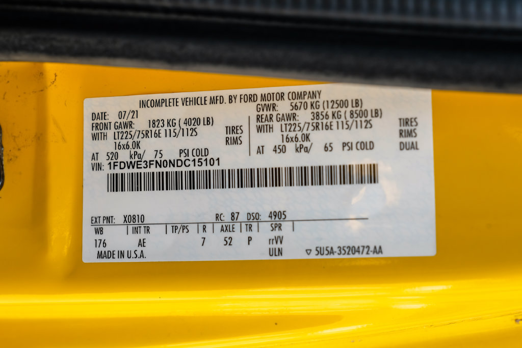 Used 2022 Ford E-350 and Econoline 350 Super Duty RWD image 52
