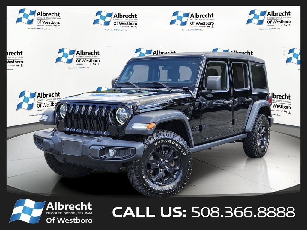 Used 2022 Jeep Wrangler Unlimited Sport AWD/4WD video 1