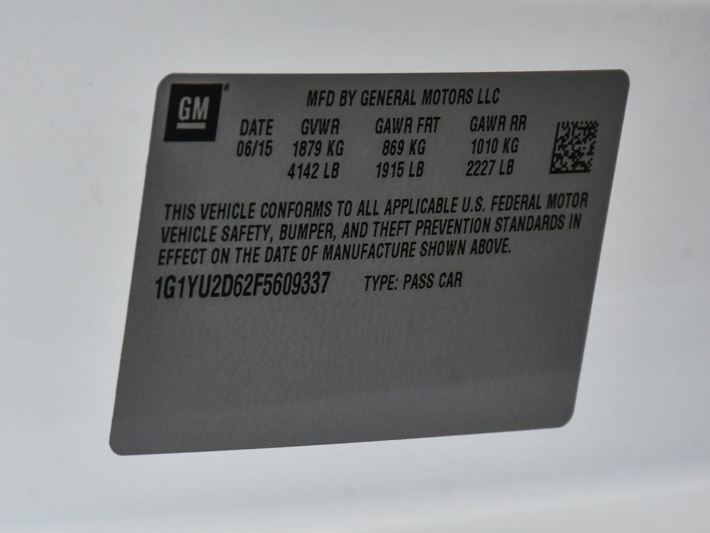 Used 2015 Chevrolet Corvette Z06 w/ 3LZ Preferred Equipment Group image 19