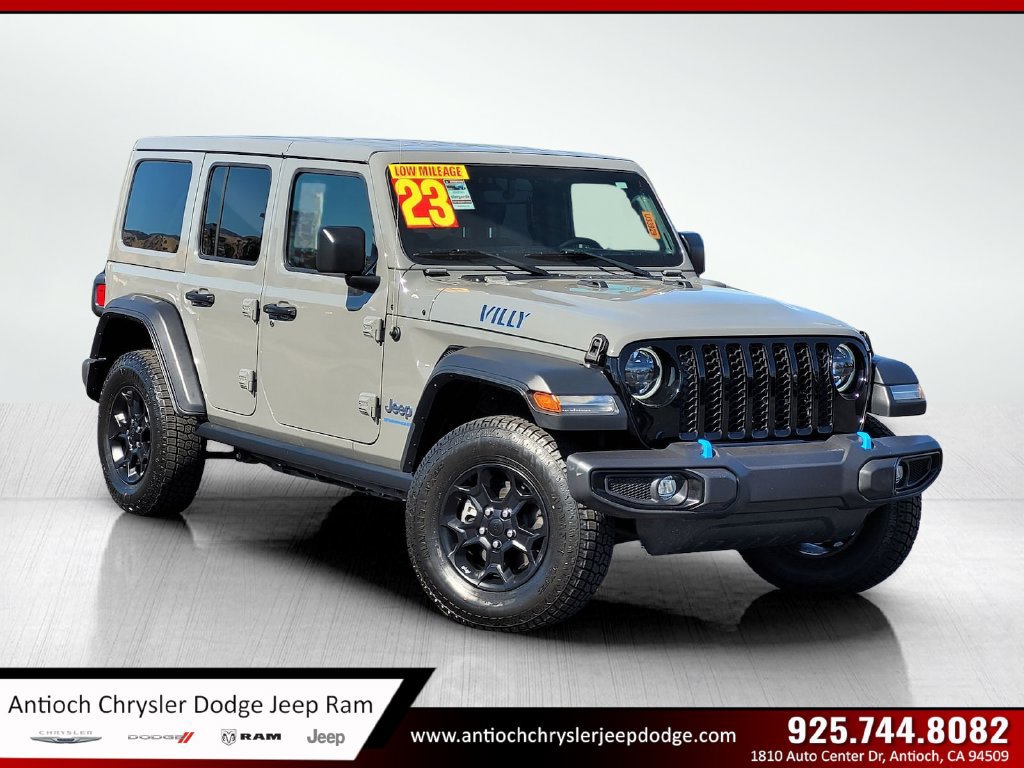 Certified 2023 Jeep Wrangler Unlimited w/ Cold Weather Group
