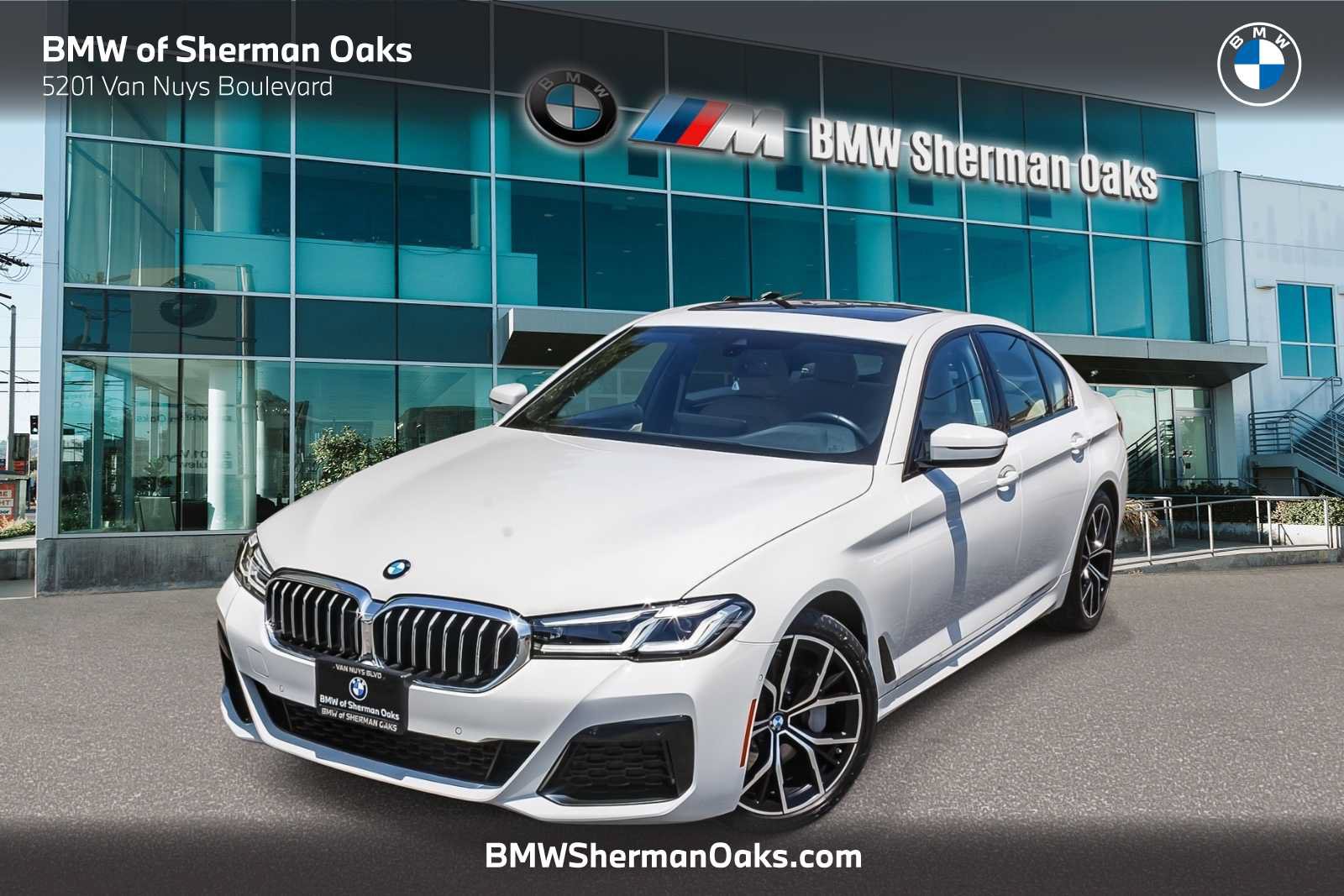 Certified 2023 BMW 530i w/ M Sport Package RWD image 1