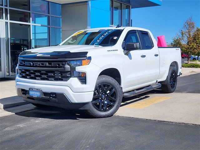 Certified 2025 Chevrolet Silverado 1500 Custom w/ Turbomax Blackout Package