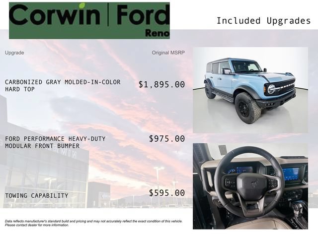 Certified 2023 Ford Bronco Wildtrak AWD/4WD image 3