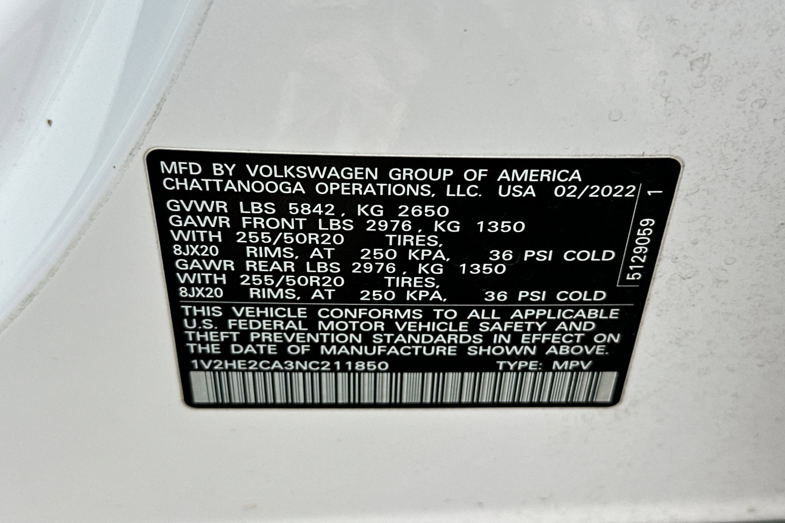 Used 2022 Volkswagen Atlas Cross Sport SE image 29