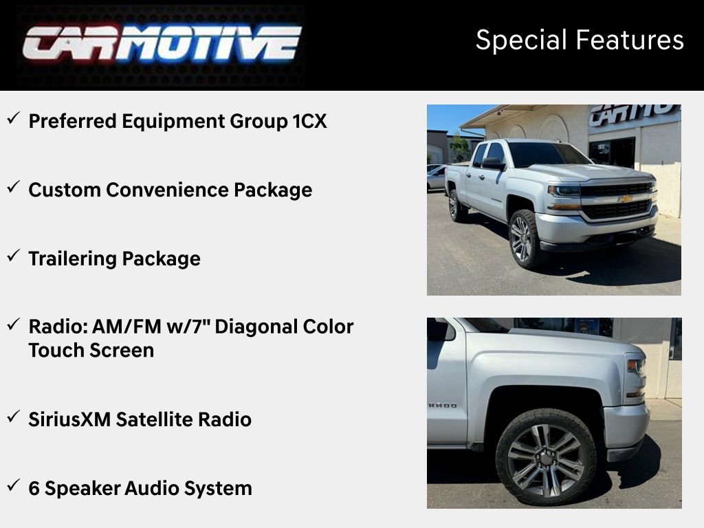 Used 2017 Chevrolet Silverado 1500 Custom w/ Custom Convenience Package image 5
