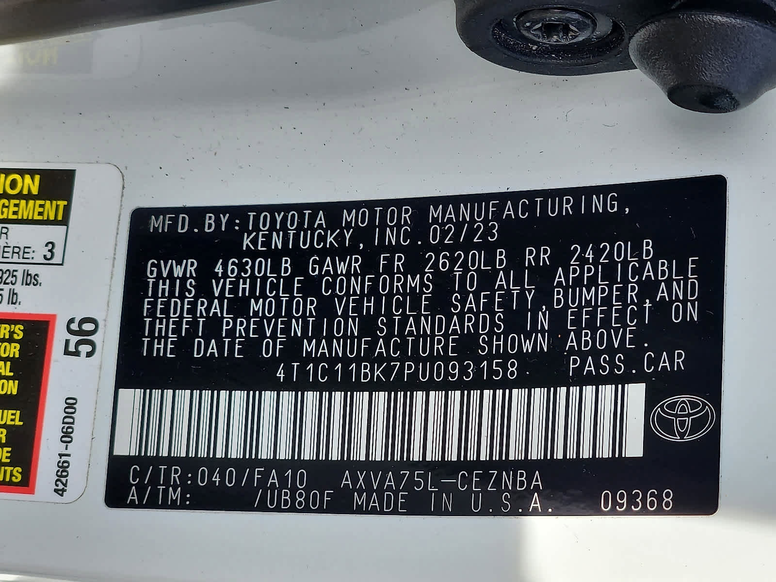 Used 2023 Toyota Camry LE w/ Cold Weather Package image 27