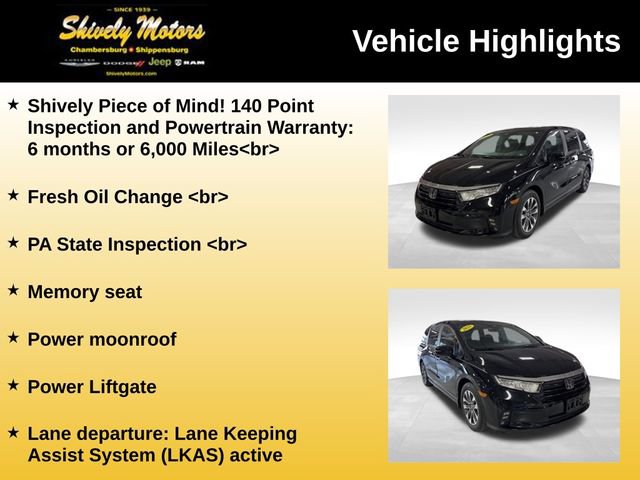 Used 2023 Honda Odyssey EX-L image 6