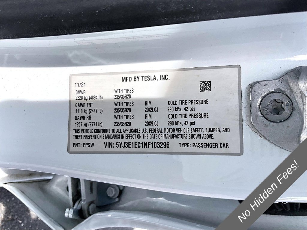 Used 2022 Tesla Model 3 Performance AWD/4WD image 28