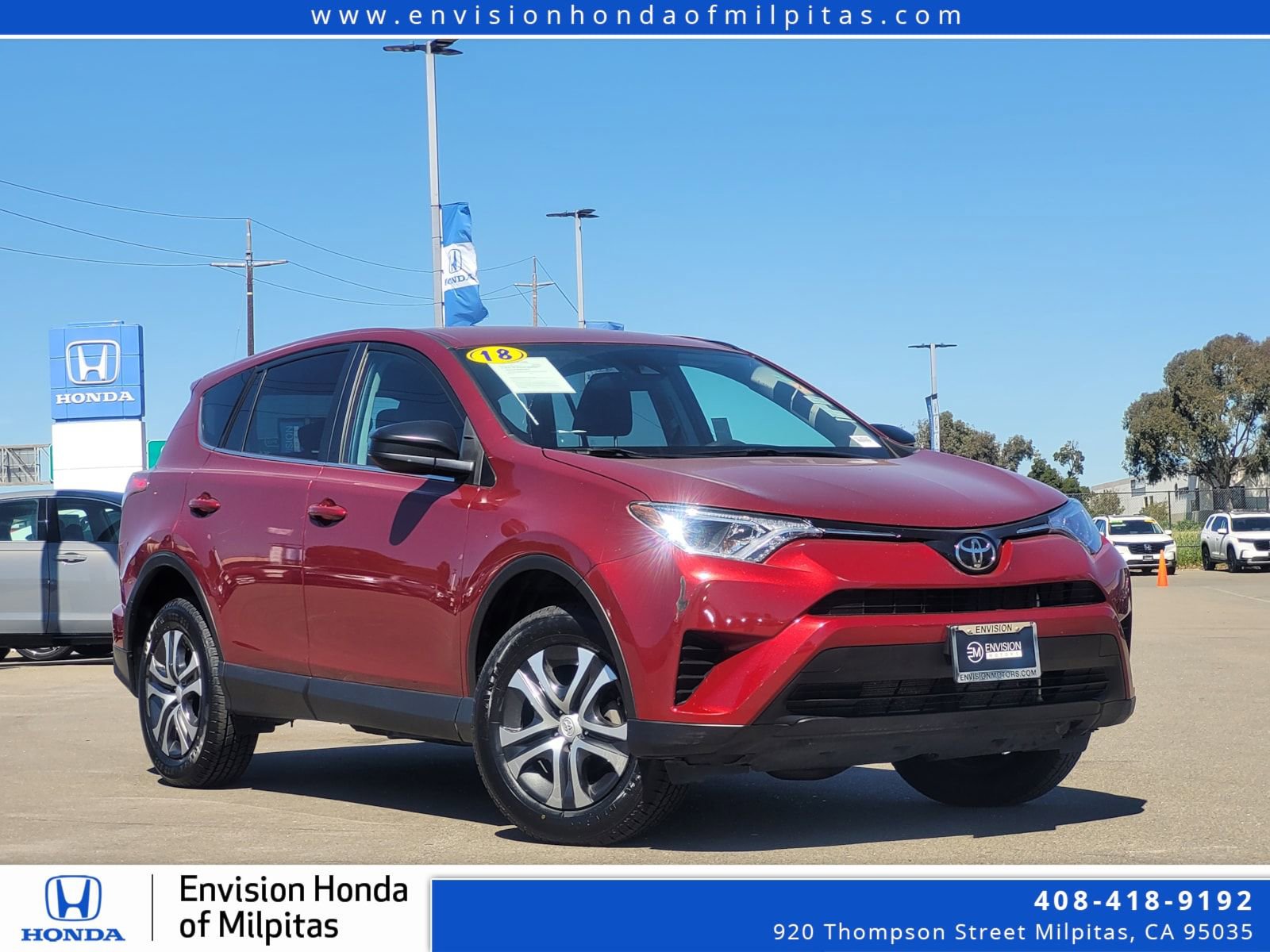 Used 2018 Toyota RAV4 LE w/ All Weather Liner Package AWD/4WD image 1