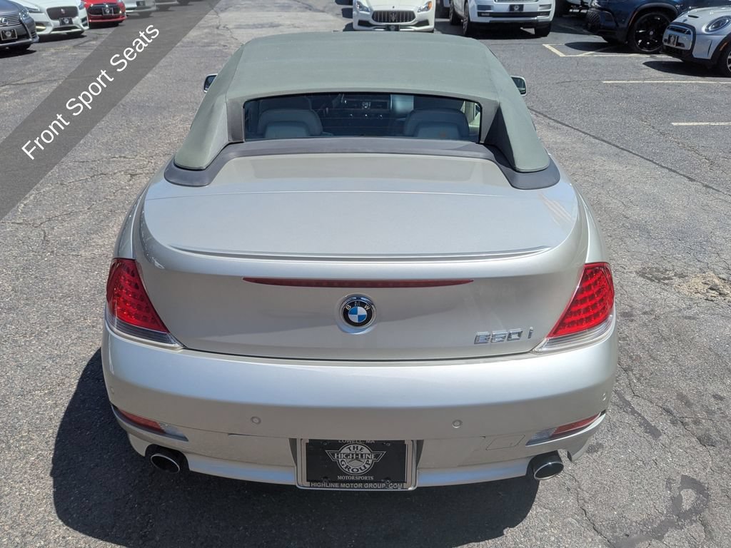 Used 2007 BMW 650i Convertible RWD image 9