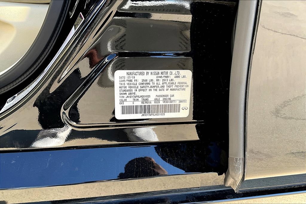 Used 2020 INFINITI Q50 Luxe w/ Cargo Package image 45