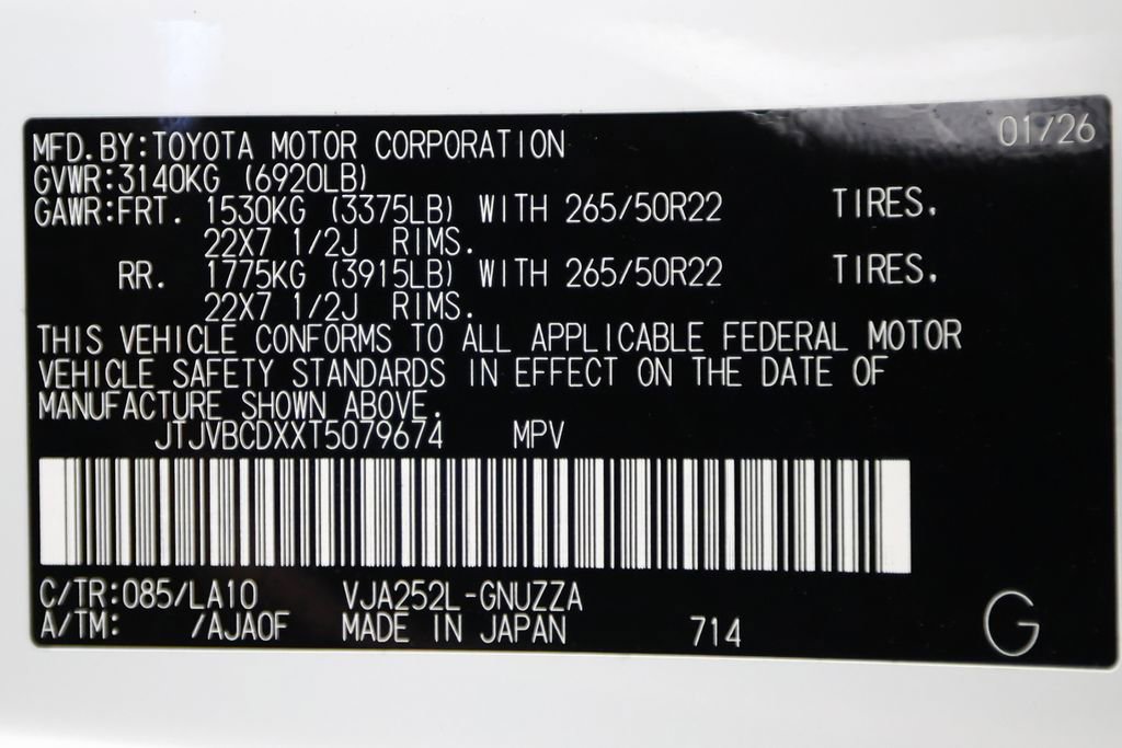 Used 2026 Lexus GX 550 w/ Accessory Package (2T) AWD/4WD image 61