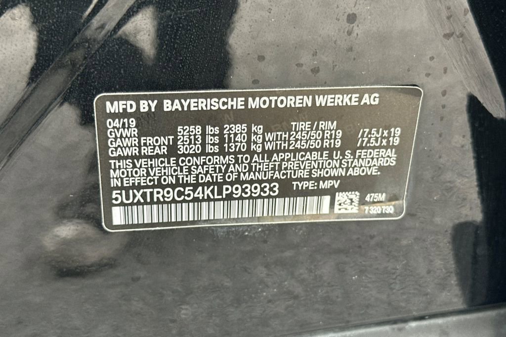 Used 2019 BMW X3 xDrive30i w/ Premium Package image 33