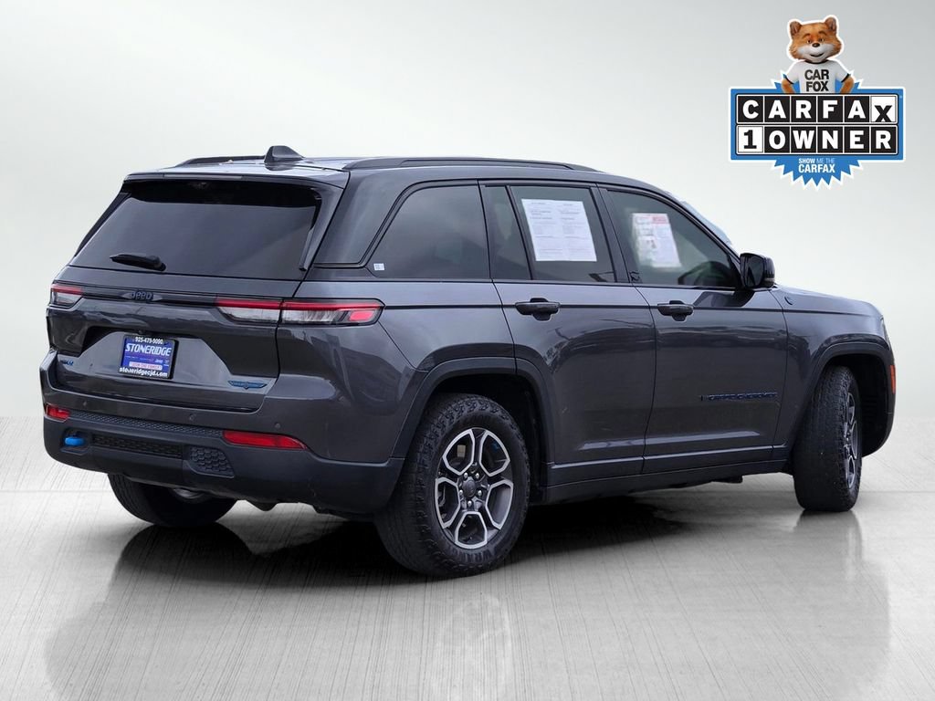 Used 2023 Jeep Grand Cherokee Trailhawk w/ Advanced Protech Group II AWD/4WD image 4