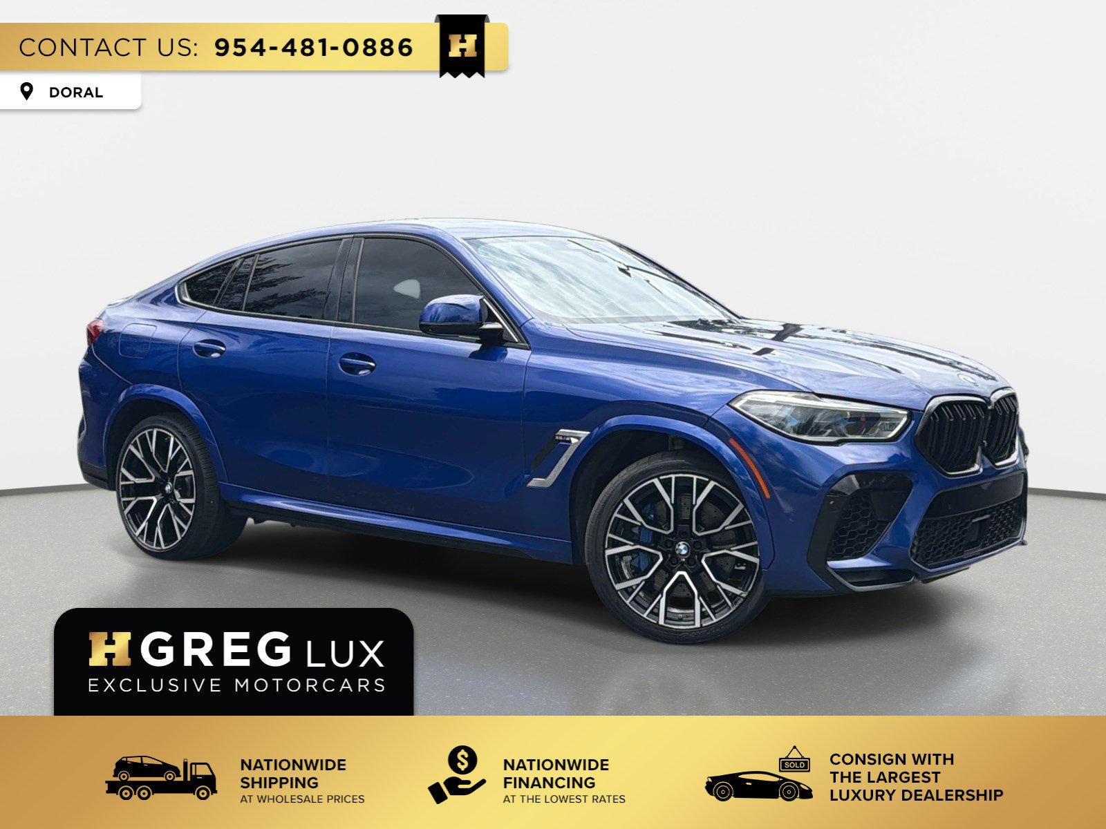 Used 2021 BMW X6 M w/ Executive Package AWD/4WD video 1