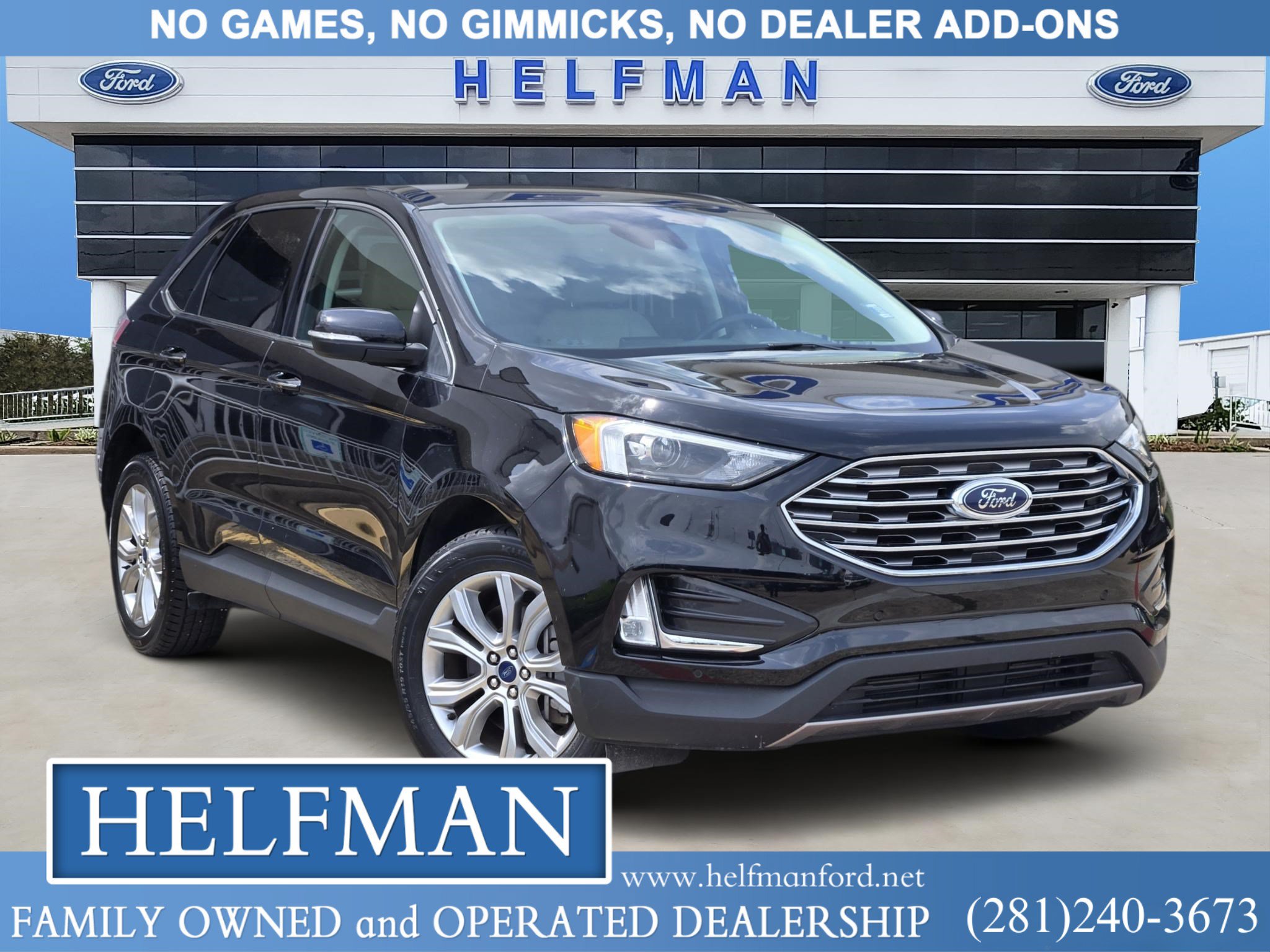 Certified 2022 Ford Edge Titanium AWD/4WD image 1