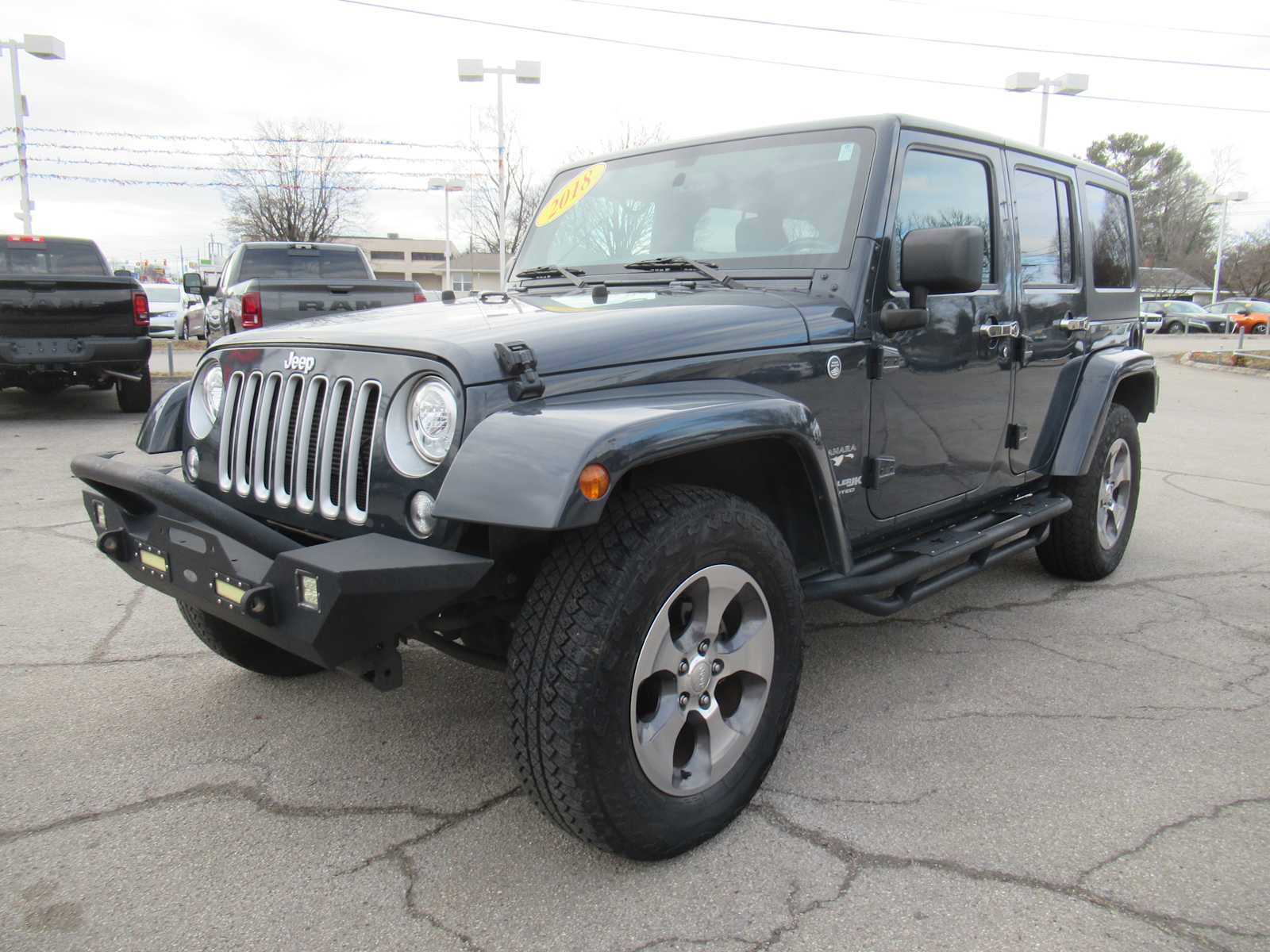 Used 2018 Jeep Wrangler Unlimited Sahara w/ Connectivity Group image 1