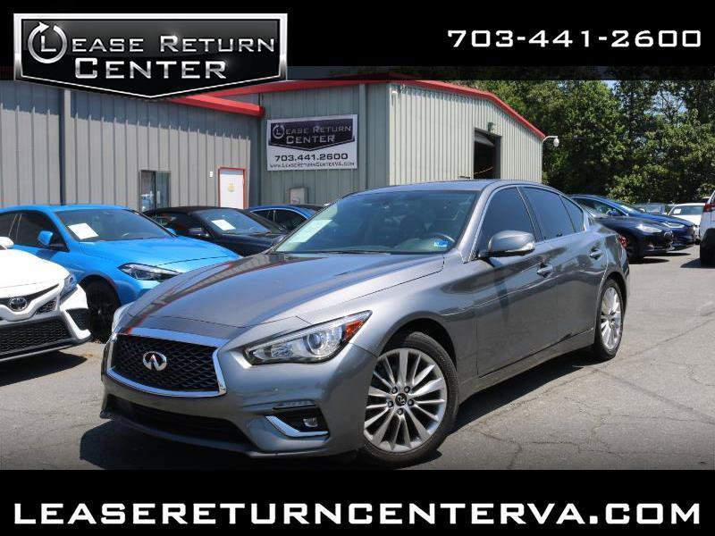 Used 2021 INFINITI Q50 Luxe RWD image 1