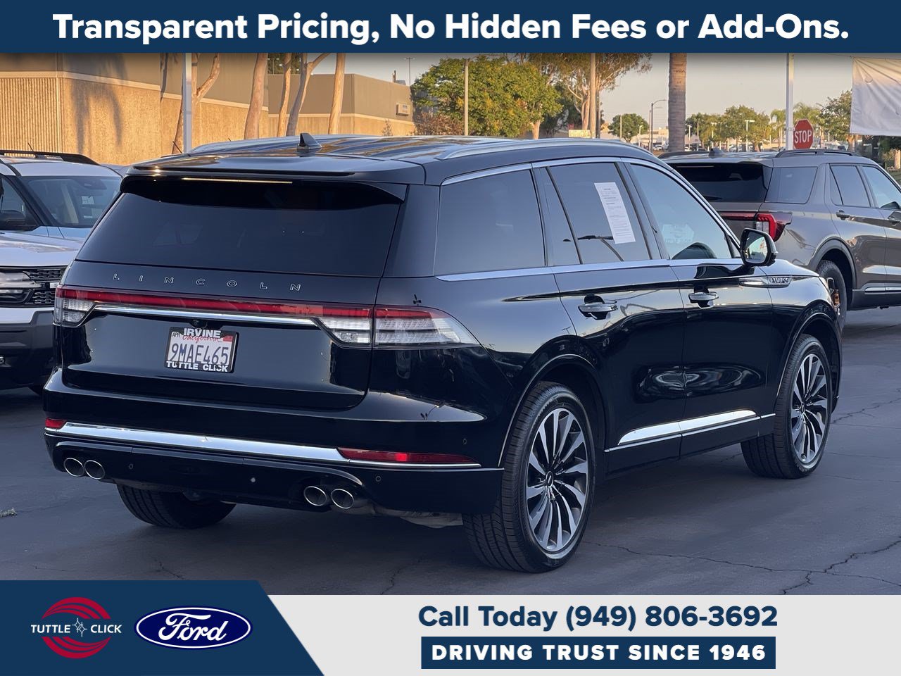 Used 2023 Lincoln Aviator Black Label Grand Touring w/ Class IV Trailer Tow Package AWD/4WD image 6
