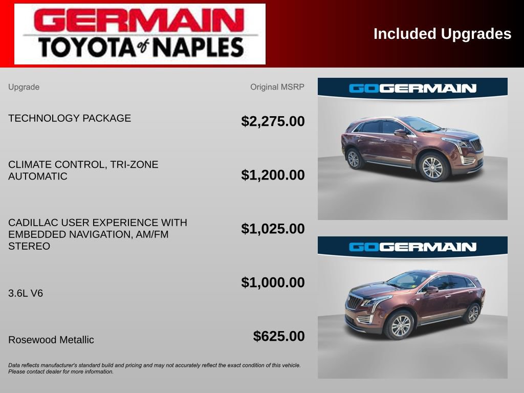 Used 2022 Cadillac XT5 Premium Luxury w/ Technology Package FWD image 4