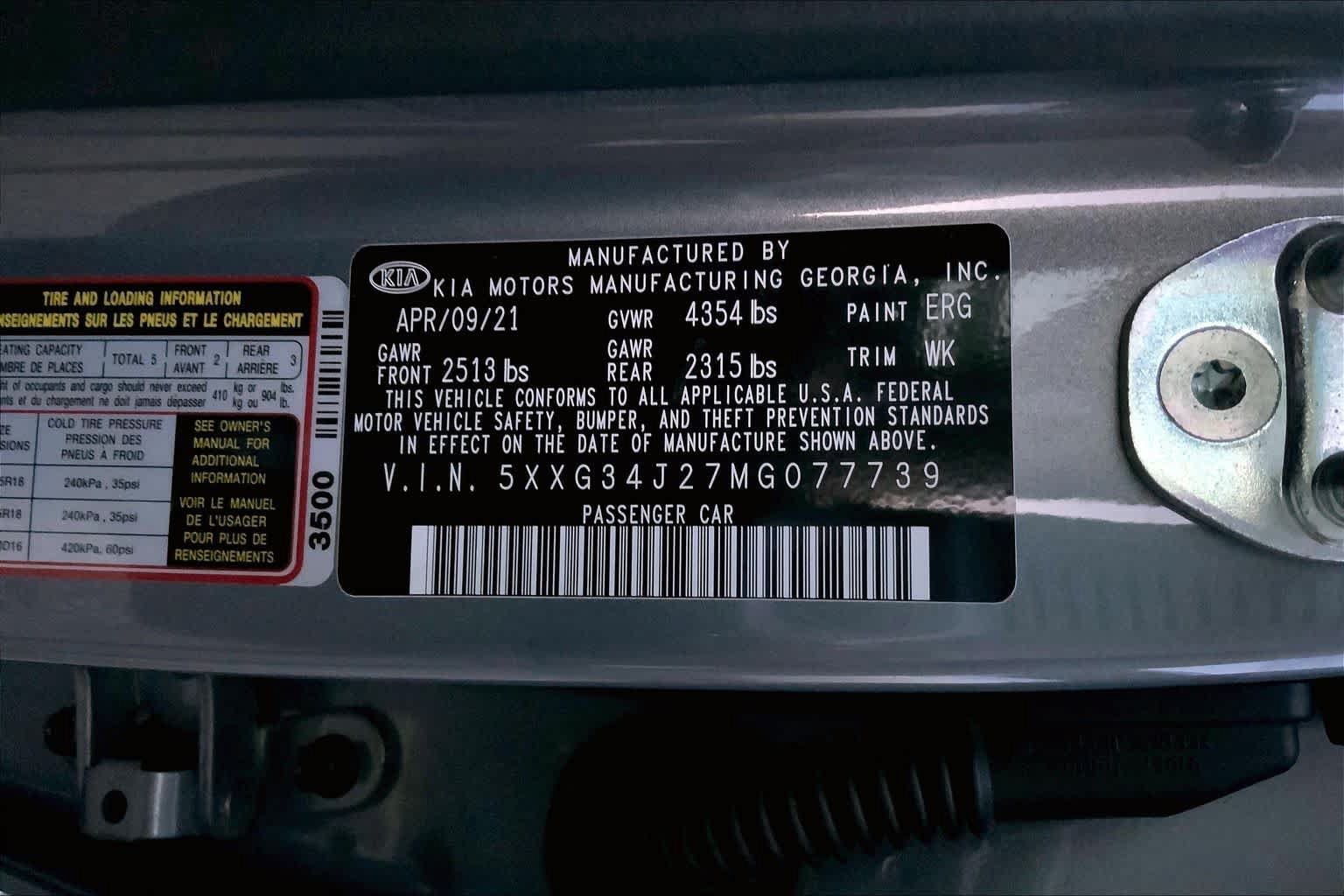 Used 2021 Kia K5 EX FWD image 29