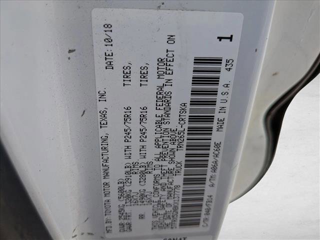 Used 2019 Toyota Tacoma SR w/ SR Convenience Package image 13