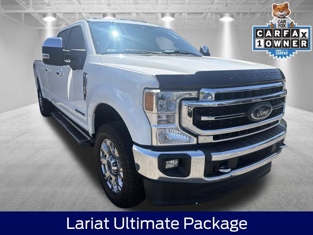 Used 2021 Ford F350 Lariat w/ Lariat Ultimate Package AWD/4WD image 10